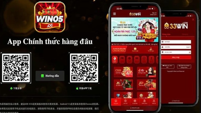 Hướng dẫn chi tiết cách tải app nhà cái 33Win05